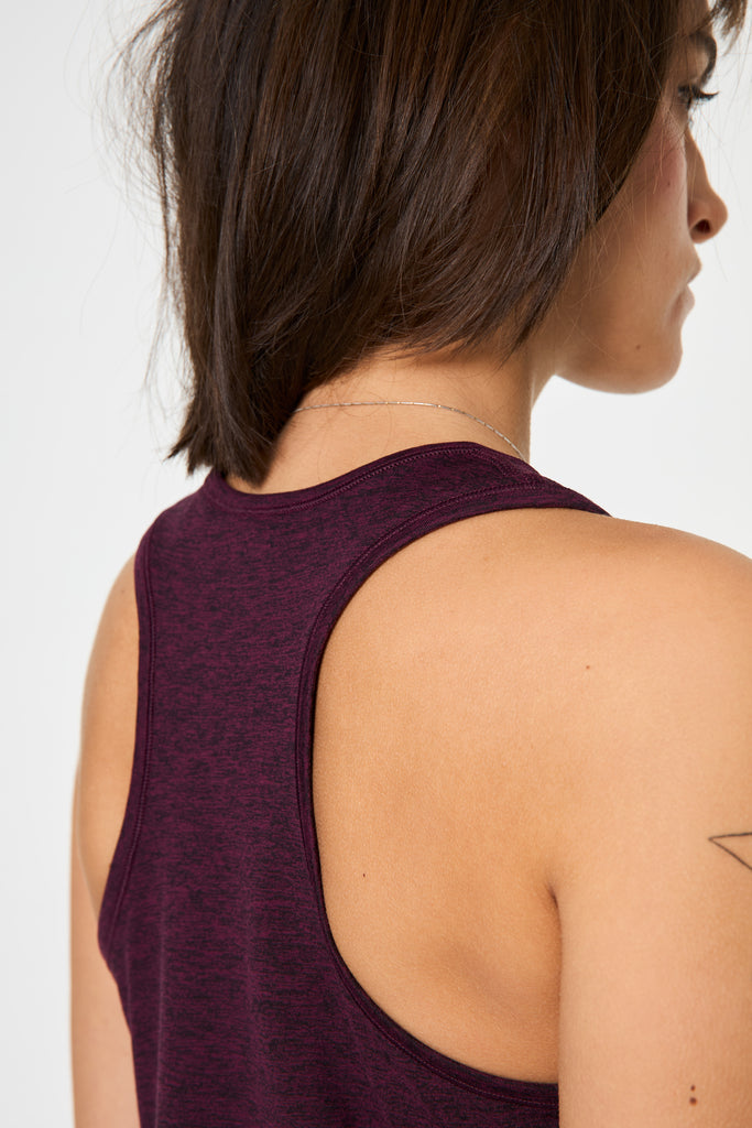 Women's Train Relaxed Tank - Plum