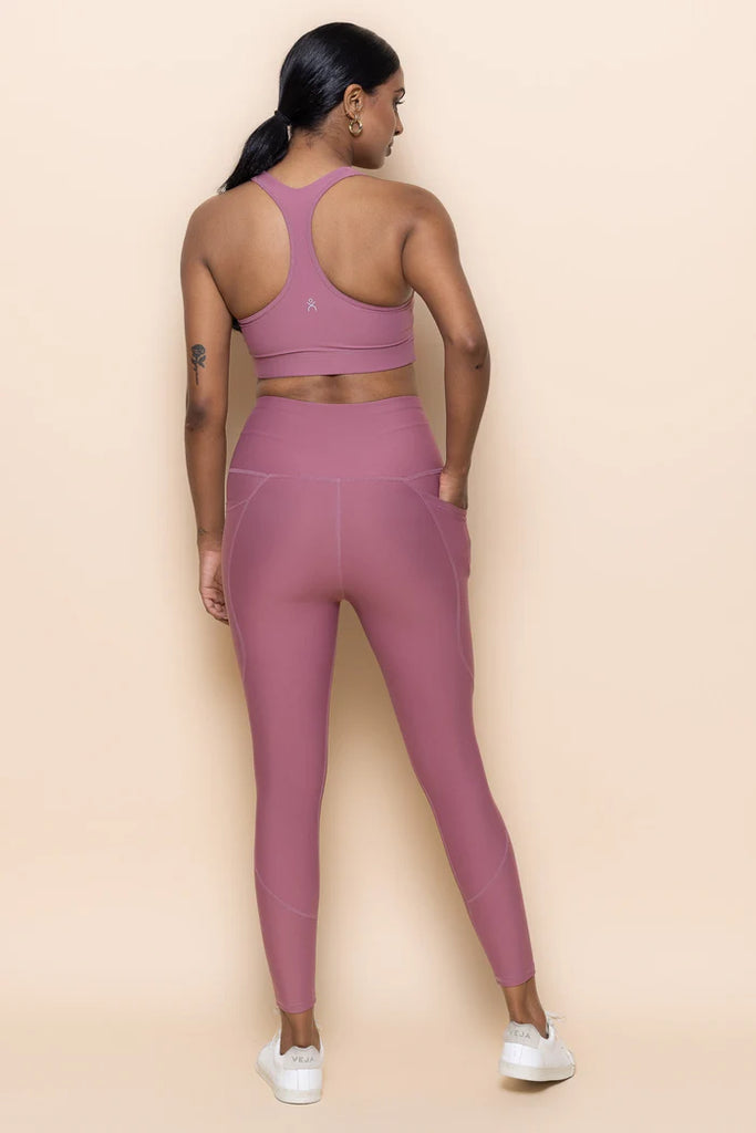 Next Level Tight Pocket Leggings - Blush Pink