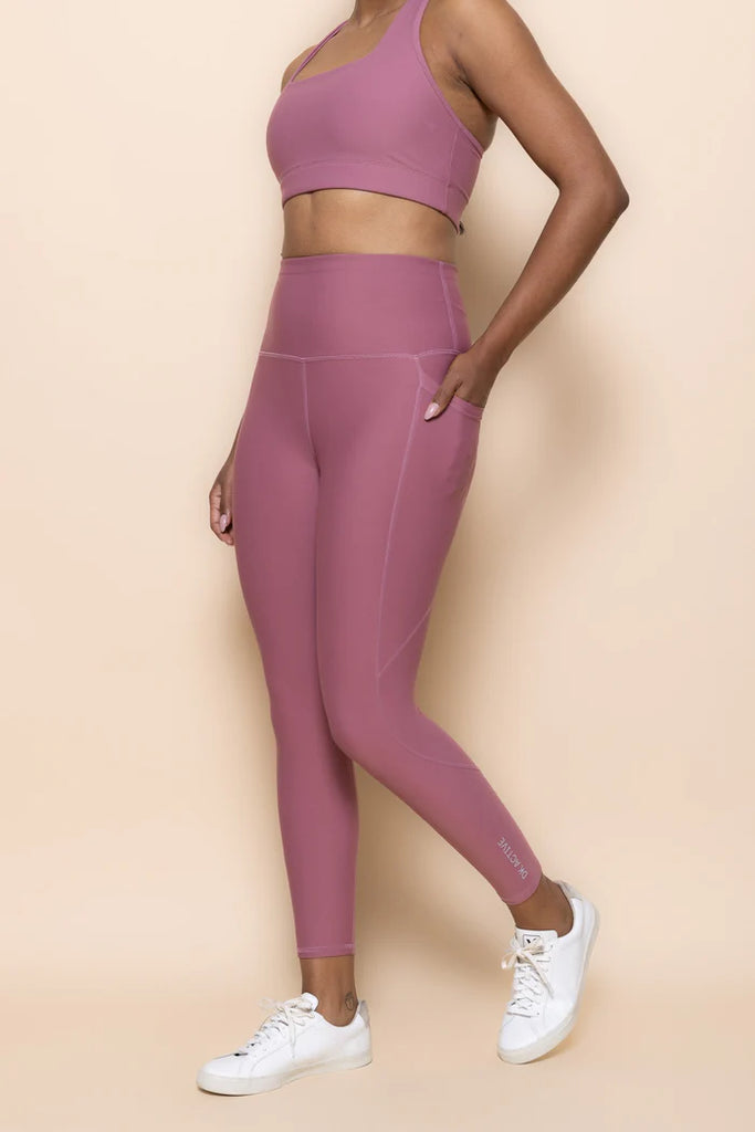 Next Level Tight Pocket Leggings - Blush Pink