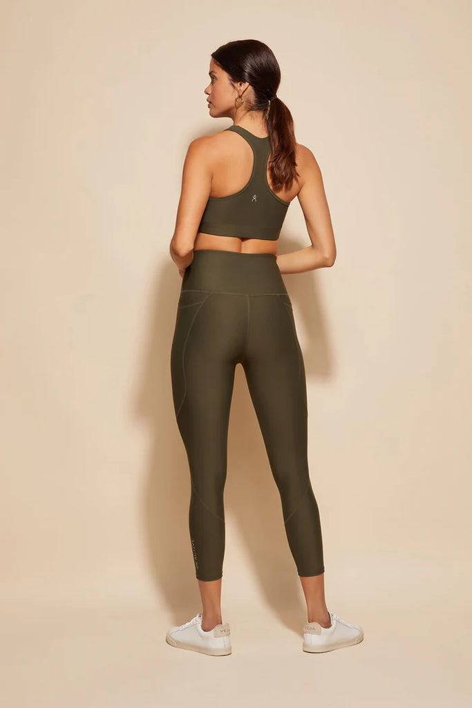 Next Level Tight Pocket Leggings - Khaki