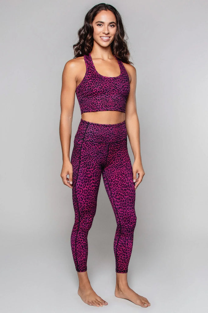 Wild Neon High Waisted 7/8 Pocket Legging